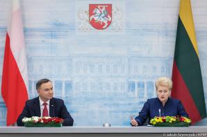 [VIDEO]: Rozmowy Prezydentów Polski i Litwy 