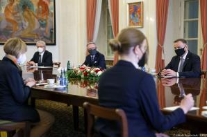Spotkanie Prezydenta z Sekretarz Generalną OBWE
