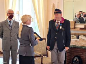 Order zasługi Rzeczypospolitej Polskiej dla włoskiego policjanta