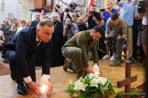 Prezydenci Polski i Ukrainy na Wołyniu