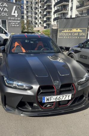 BIURO RUTKOWSKI POSZUKUJE-SKRADZIONGO BMW M3 COMPETITION POD KLUBEM EXPLOSION W WARSZAWIE