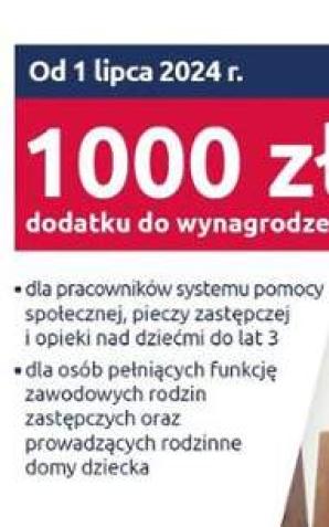 Dodatki dla pracowników pomocy społecznej już pewne. Prezydent podpisał ustawy