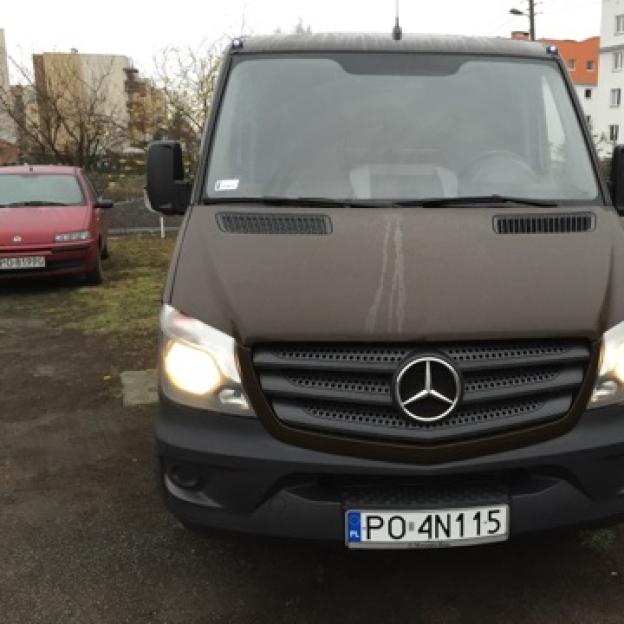Poszukiwany jest pojazd marki Mercedes Sprinter 316 D