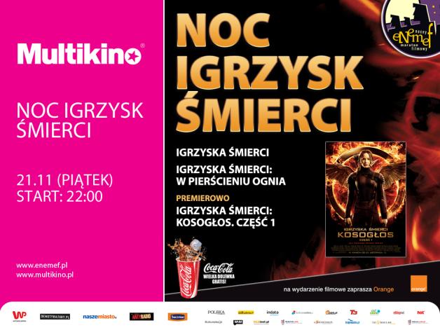 ENEMEF: Noc Igrzysk Śmierci – już 21 listopada w Multikinie