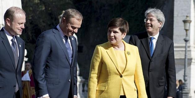 Premier Beata Szydło: Deklaracja Rzymska jest pierwszym krokiem do tego, aby odnowić jedność Unii Europejskiej