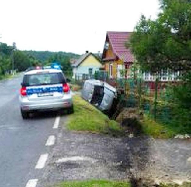 Świdnik: Pijany 19-latek bez uprawnień zabrał ojcu samochód i dachował