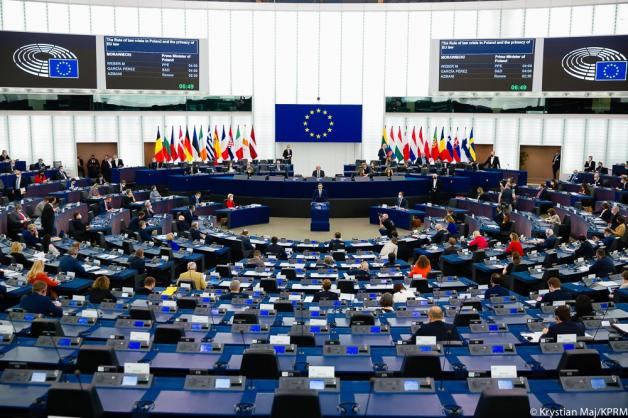[VIDEO] Wystąpienie premiera Mateusza Morawieckiego w Parlamencie Europejskim