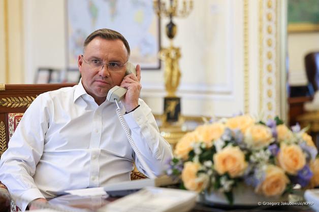 O bezpieczeństwie energetycznym i PGNiG w Mołdawi Prezydent Andrzeja Duda z Prezydent Mołdawii Maią Sandu