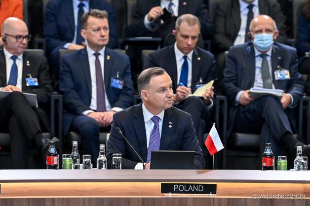 [VIDEO] Nadzwyczajny szczyt NATO z udziałem Andrzeja Dudy w Brukseli