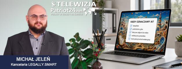 [VIDEO] Kolejny etap wdrażania AI Act. Firmy muszą oznaczać treści wygenerowane przez sztuczną inteligencję
